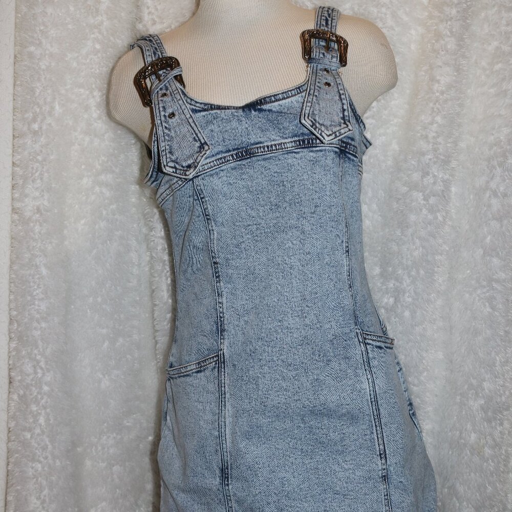 blueb. Collection ladies denim miniskirt size large - Picture 1 of 8